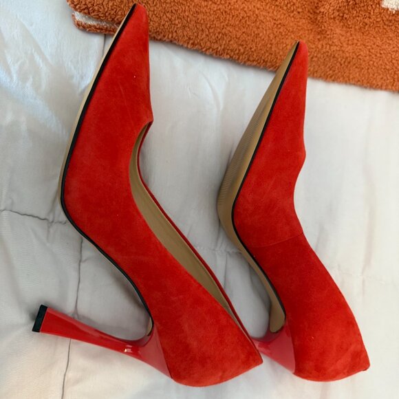 Marc Fisher LTD Sassie Suede Pump - Picture 12 of 13